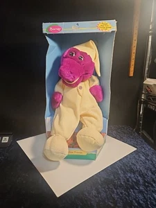 Cuddle Bedtime Barney Floppy Dinosaurier gelb Thermo Pyjama Schlafanzug 12" @S3 - Bild 1 von 9