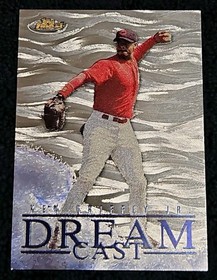 KEN GRIFFEY JR 2000 Finest Dream Cast #DC6 Inserto L&aacute;mina de Plata Rojos Marineros