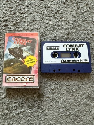 Combat Lynx Commodore 64 game tested vgc  tested vgc  - Image 1 of 4