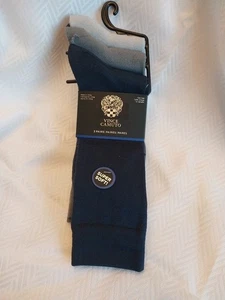 Vince Camuto Socken 3 Paar Herren blau elegant Business super weich 1 Paar gezogen - Bild 1 von 10