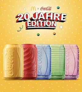 Mc Donalds Coca Cola Gläser 2025 5erSet NEU 20Jahre Limited Edition - Bild 1 von 1