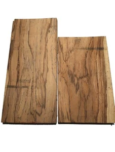 1x Zebrano Bois Zebrawood 86x39, 5cm x 59-74mm #86 - Photo 1/6