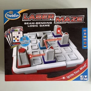 ThinkFun Laser Maze Logic Game Educational Puzzle STEM Toy Complete in Box, VGC - Imagen 1 de 11