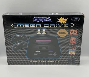 Sega Mega Drive 2 Mini Konsole eingebaute Spiele und spielt Originalkassetten - Bild 1 von 15