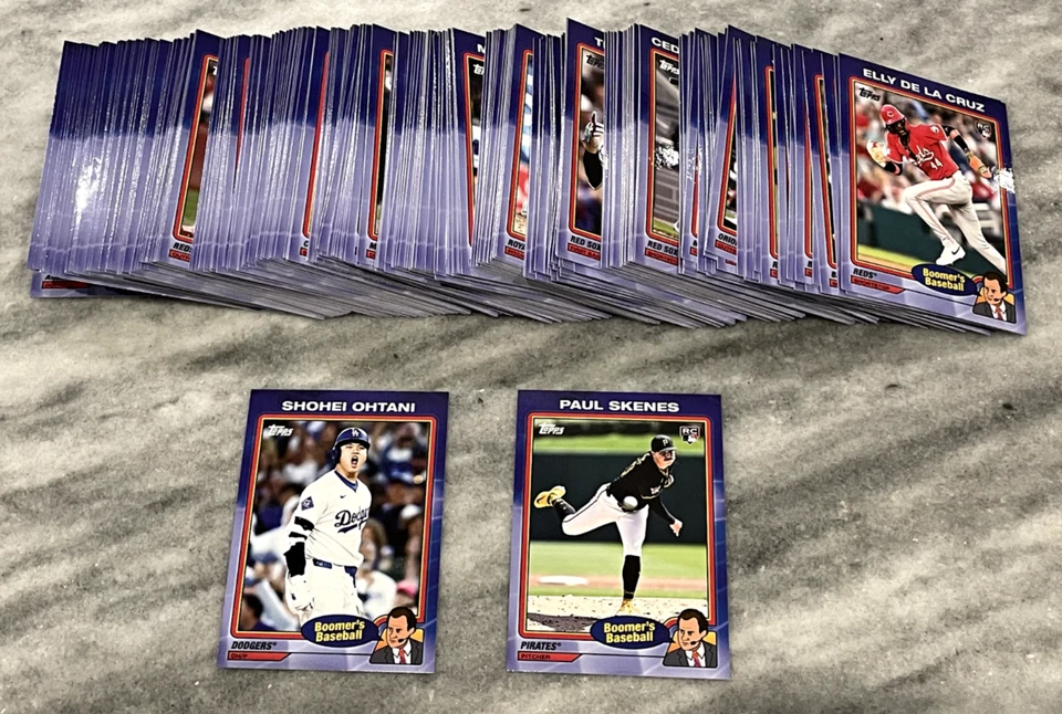 2024 Topps x Chris Berman Boomer’s Baseball Singles You Pick Complete Your Set - Image 1 of 1