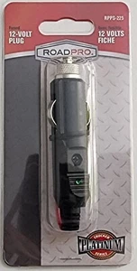 RoadPro RPPS-225 12 Volt DC Fused CB Radio Power Lighter Plug with Hook Up Leads - Picture 1 of 6
