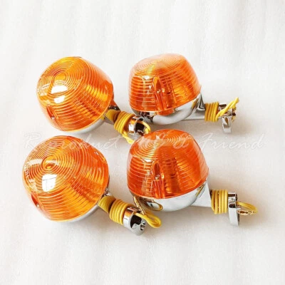 4x Señal de giro para Honda CB125S CL70 CL125S SS125A XL70 XL75 XL100 XL125 ST90 Foto 1 de 4