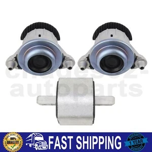 3Pcs Engine Motor Mounts Fits for Benz W204 W212 C230 C250 C300 C350 E350 E400 - Picture 1 of 8