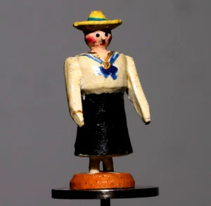 alte Figur Nasenmännel um 1920 Erzgebirge Spielzeug Seiffen - Bild 1 von 21