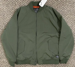 LEVIS MILITARY OLIVE FLIGHT JACKET MENS INSULATED MEDIUM - Picture 1 of 7