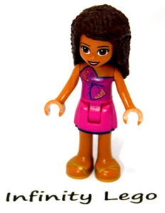 LEGO Andrea Minifigura Amigos Heartlake City Cine Teatro (41448) - Imagen 1 de 2