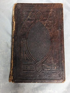Antique New Testament And Psalms Bible Vintage 1879 Fair - Picture 1 of 13