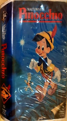 Walt Disney Pinocchio Black Diamond Edition Classic 239 V 1986 White Clamshell - Image 1 of 4