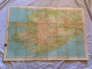 Cork and Killarney - Bartholomew's Quarter Inch Map of Ireland, 30x21 inch, 1963 - Imagen 1 de 9