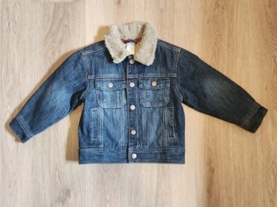 Chaqueta vaquera forrada de vellón Gymboree talla 4 nueva con etiquetas Foto 1 de 4