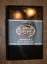 Bob Gibson 2007 Topps Sterling Cherry Wood Box  Nice condition  NO CARDS