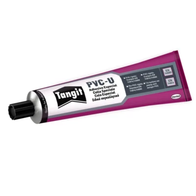 TANGIT - COLLA SPECIALE a presa rapida per tubi e raccordi in PVC-U PLUS 125gr - Immagine 1 di 3