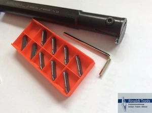  20mm Bohrstange + 10 x Stechplatten MGMN 300-J für VA  / NEU!! Mit Rechnung!!  - Bild 1 von 1