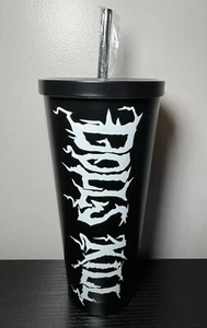 Muñecas Kill Exclusivo Vaso de Metal Paja Negro Empleado Regalos Logotipo Preparación Fría Nuevo en Caja - Imagen 1 de 9