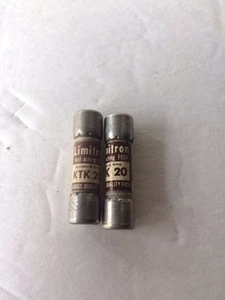 2 LIMITRON FUSE KTK20 - Picture 1 of 3