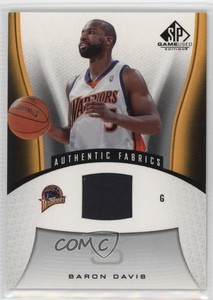 2006-07 SP Game Used Edition Authentic Fabrics Baron Davis #127