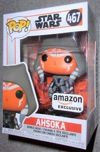 Funko POP Star Wars The Mandalorian AHSOKA TANO HOODED Amazon Exclusive #467 - Picture 1 of 3