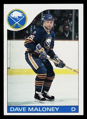 1985-86 Topps Hockey Card #89 Dave Maloney - Image 1 of 2