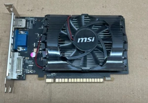 927: PCIe MSI GeForce N630GT-MD1GD3 / GT630 / 1GB / DVI VGA HDMI - Picture 1 of 3