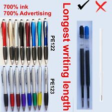 Stylus Werbestifte - maßgeschneiderte Stifte mit Ihrem LOGO/Botschaft. Sets mit 100 Stiften