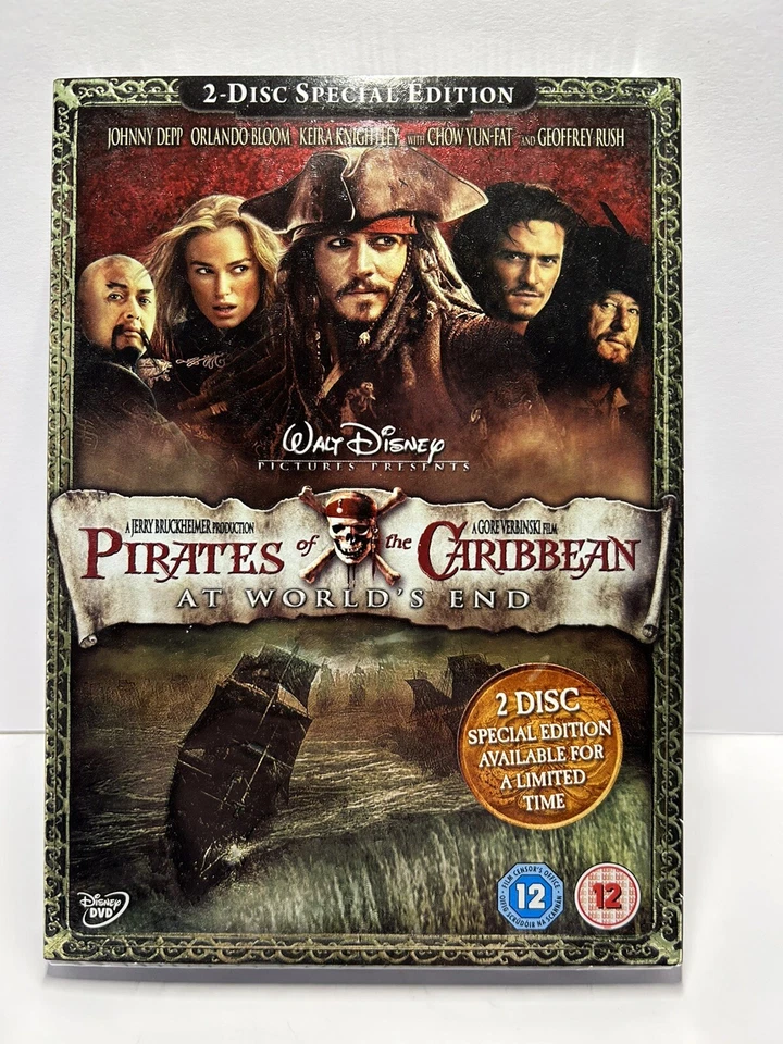 Pirates Of The Caribbean - At World's End 2 - Disk Special Edition (DVD, 2007) - Image 1 of 4