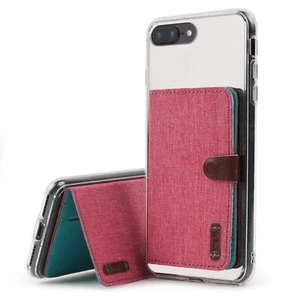 Ringke Flip Card Holder Adhesive 3M Premium Slim Fashion Multi-Card Slot Wallet - Picture 1 of 152