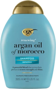 Renewing + Repairing & Shine Argan Oil of Morocco Shampoo for Dry & Damaged Hair - Picture 1 of 7