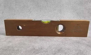 VTG PORT AUSTIN LEVEL & TOOL CO. PORT AUSTIN, MICH. 12" WOOD Double Bubble LEVEL - Picture 1 of 9