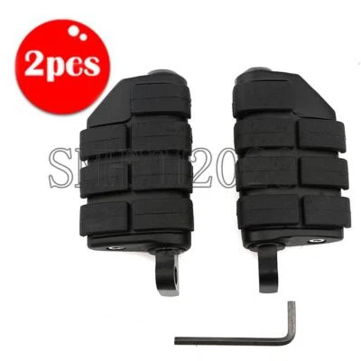 estriberas negras para motocicleta Harley-Davidson Dyna Wide Glide FXDWG Foto 1 de 4