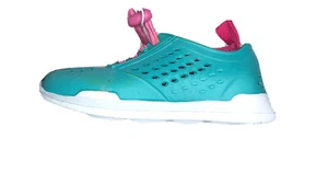 Cat & Jack Rubber Walking Slip On Turquoise Shoes Toddlers Girls (Size: 5) - Picture 1 of 5