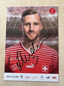 Autograph SILVAN WIDMER-National Team SWITZERLAND-ASF-SFV-Ex-FC Basel-Udinese-AK - Picture 1 of 2