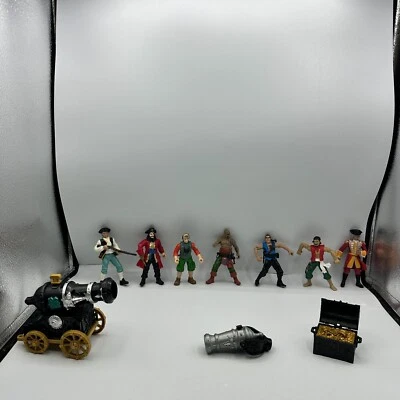 Chap Mei True Heroes 海盗船员动作玩偶 10 件大炮箱 — 第 1/4 张图片