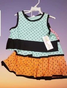 VINTAGE 80S KIDS SLEEPYHEAD SKIRT SET SIZE 14 NOS NWT! - Picture 1 of 4