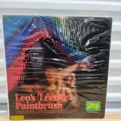 Leo's 'Lectric Paintbrush by Chalk Board for the PowerPad Commodore 64 VTG 1983 - Image 1 of 4