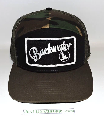 Backwater Snapback Mesh Camo Camouflage Hat Cap NEW w/o Tags, Never Worn, NICE - Image 1 of 4