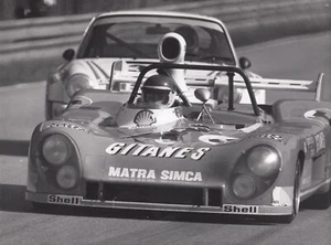 FOTO DE PRENSA DPPI MATRA SIMCA MS670 GITANES LE MANS 4 HORAS 1974 PERÍODO ORIGINAL - Imagen 1 de 2