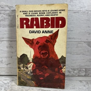 Rabid Paperback By David Anne Dell 1978 1st USA Printing - Imagen 1 de 13