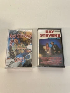 Ray Stevens Live And Greatest Hits Cassettes - Picture 1 of 6