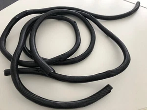 Ikea Montera Kabelschlauch schwarz 5,00 Meter (gebraucht, 2 Teile) - Photo 1/3