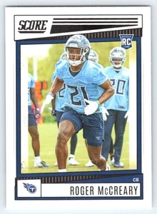 2022 Score Roger McCreary #347 Tennessee Titans - Picture 1 of 2