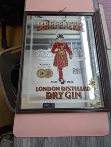 Vintage Spiegel Bild Gin Bar - Bild 1 von 1