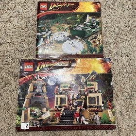 LEGO Indiana Jones Instructions Booklets Manual 7626 and 7627 (Book 2 only)
