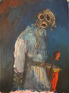 ORIGINAL RALPH BAKSHI SOLDAT KUNST (18”x 24”) - Bild 1 von 1