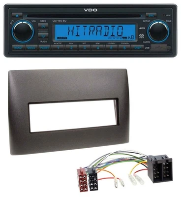 VDO AUX MP3 1DIN CD USB Autoradio für Fiat Stilo (192, 2001-2008) - Bild 1 von 4