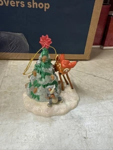 Adorno de Navidad iluminado Bambi y Thumper de Disney. Vintage - Imagen 1 de 6